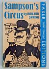 Rare édition de poche du cirque de Sampson par Howard printemps 1936 livre de poche