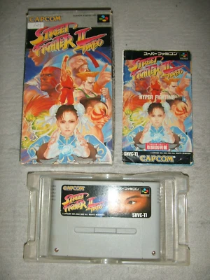 STREET FIGHTER II TURBO With Box Nintendo Super Family computer SFC SNES 121 - Image 1 of 4