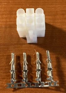 Ranger RCI 6 pin Power Plug and Crimp Pins (Includes 4) - Picture 1 of 4