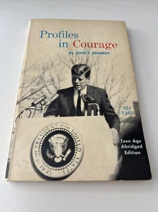 Profiles In Courage By John F Kennedy 1964 Vintage Scholastic Teen Edition - Foto 1 di 3