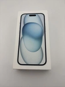 Apple A2846 iPhone 15 Azul 128 GB - ¡¡¡Caja vacía SOLO CON CALCOMANÍA Apple!!!! - Imagen 1 de 3