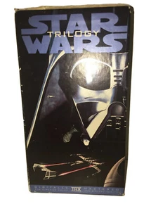 Vintage Star Wars Trilogy 3 Video Tape VHS Box Set THX Digitally Mastered 1995 - Bild 1 von 12