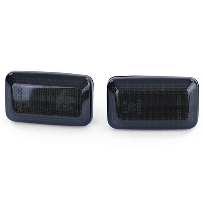 LED Seitenblinker Schwarz passend für VW Golf 1 + 2  Jetta 2  Polo 3  Corrado - Bild 1 von 4