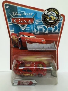 Disney Cars Final Lap Collection #123 McQueen alleggerimento nuovo con scatola con pala 1:55 - Foto 1 di 4