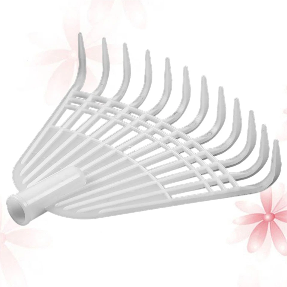  Blattrechen Stahlrechen Kunststoffrechen Zubehör Gartenreinigungswerkzeuge ohne - Bild 1 von 4