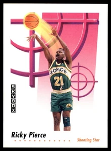 1991-92 SkyBox #600 Ricky Pierce Seattle SuperSonics - Picture 1 of 2