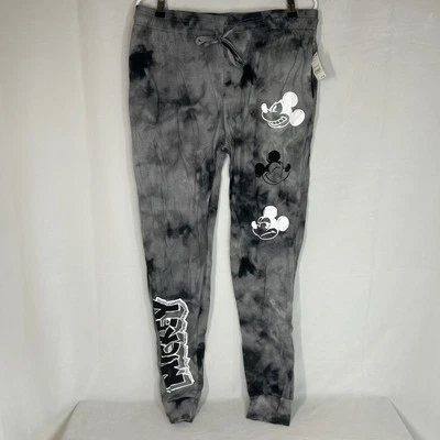 Pantalones de pijama jogger para hombre Disney Mickey Mouse, gris grande nuevos Foto 1 de 4