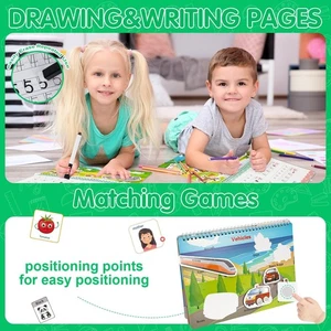 Montessori 24 Themes Busy Book for Toddlers 3-5, Engaging Preschool Learning ... - Picture 1 of 7