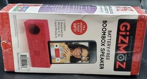 Haut-parleur boombox sans batterie Gizmoz pour iPhone 5, 5S et 6 - Photo 1 sur 6