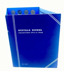 Álbum de 34 monedas colección Buffalo Nickel 1913-1938 - Imagen 1 de 7