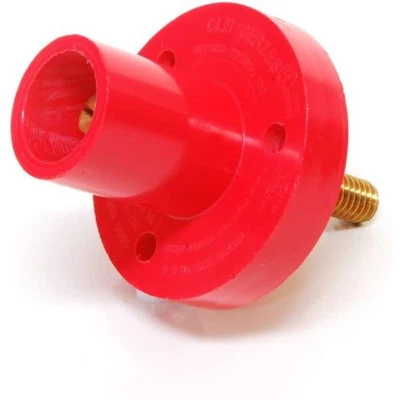 CLMMRS-CX CLM Cam Type, Mini Panel Mount, 150A, 3/4" threaded stud, M - Red (C) - Image 1 of 2