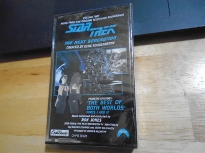 SEALED RARE OOP Star Trek Next Generation CASSETTE TAPE tv soundtrack score 1992 - Image 1 of 2