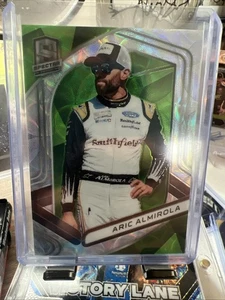 2020 Panini Chronicles - Spectra Aric Almirola #94 Neon Green Kaleidoscope Prizm - Picture 1 of 3