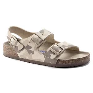 Birkenstock Milano Weichbettung Birko-Flor Desert Soil Sandale US7 EU38 1022850 - Bild 1 von 5