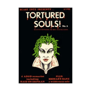 Beast Ent Tortured Souls #2 "Brohar's Bane - AD&D Wilderness Solo Adve Mag VG+ - Picture 1 of 1