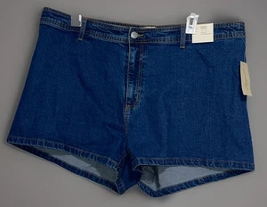 Pantalones Cortos de Denim Universal Thread Sailor tiro alto ajustados caderas pierna delgada talla 20 Nuevos con Etiquetas - Imagen 1 de 11