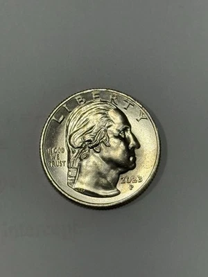 Jovita Idar Quarter 2023 P mint Error Coin Reading "In Cod We Trust" Rare Unique - Image 1 of 4