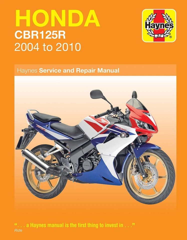 Honda CBR125R (2004-2010) Haynes Repair Manual - Image 1 of 4