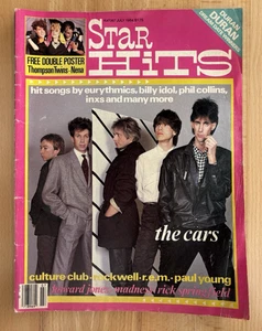 Star Hits Magazin Juli 1984 The Cars Thompson Twins, Nena ausklappbares Poster-Einlage - Bild 1 von 16