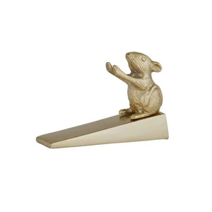 Millie Mouse Metal Door Wedge Gold - Picture 1 of 2