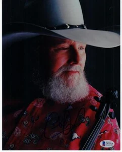 Charlie Daniels signed 8x10 photo autograph Beckett BAS Authentication auto - Picture 1 of 2