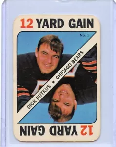 Juego Topps 1971 FB Dick Butkus Chicago Bears #1 💥💥🎆 En muy buen estado - Imagen 1 de 2