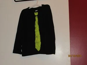 Crazy 8: Boys Medium (7-8) Long Sleeve Black Shirt - Picture 1 of 2