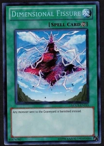 Fissure dimensionnelle Yugioh LCGX-EN215 Secret Rare Unlim - Neuf - Photo 1/2