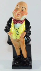 Royal Doulton Dickens Miniature Figurine Mr Micawber | Vintage Ornament - Picture 1 of 5