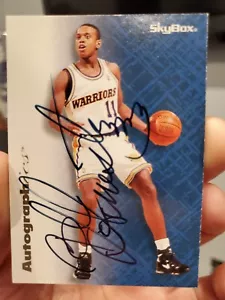 B.J. Armstrong 1996-97 Skybox Autographics Autogramm - Bild 1 von 2