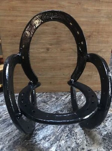 Handmade Horse Shoe Rocking Chair - Bild 1 von 4