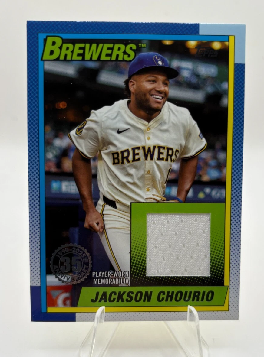 2025 Topps Series 1 - Jackson Chourio #T90R-JCH for sale | eBay