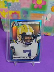 2022 Pro Set Derek Stingley #PSP-DS1 Houston Texans - Picture 1 of 2