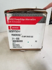 Denso 211-9200 Poweredge 170 Amp Driver Alternator For International, Navistar - Picture 1 of 5