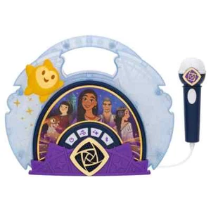 New 2023 Disney WISH Bluetooth Sing-Along Boombox with Real Working Mic - Picture 1 of 5