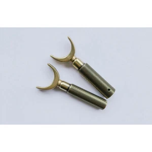 Legierung Doppellager Schnitzen Messer geschnittene Klinge drehbar Bronze Leder Handwerk Werkzeug zum Selbermachen - Bild 1 von 17