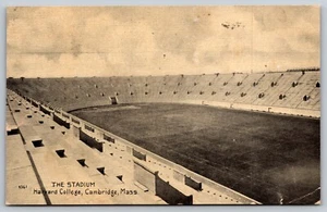 Postcard The Stadium Football Harvard College Cambridge Mass. *6554 - Picture 1 of 2