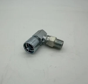 Accesorios de engarce MPX90-04-06 (10 piezas) manguera de 1/4"" x 3/8"" tubo macho ajuste giratorio 90° - Imagen 1 de 4