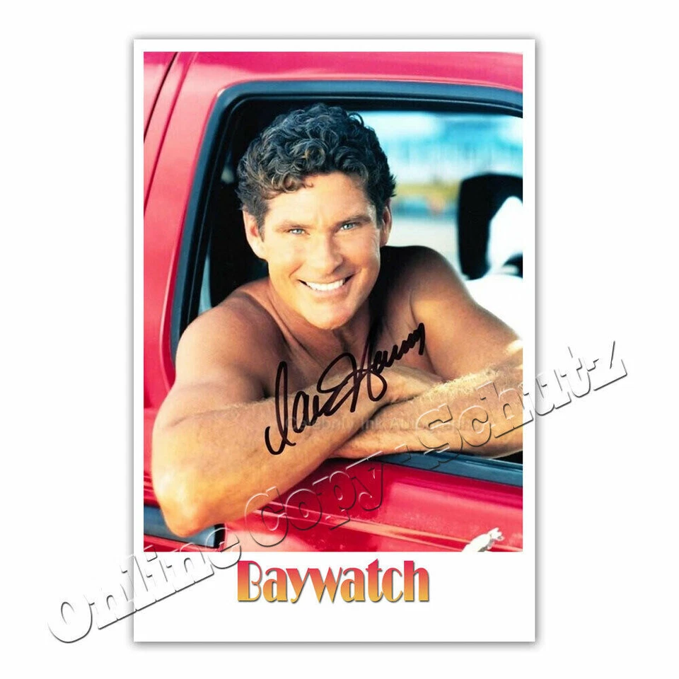 David Hasselhoff in Baywatch  | Autogrammfoto  ³ - Bild 1 von 1