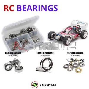 RCScrewZ Rubber Shielded Bearings kyo003r for Kyosho MP6 International 1/8 | SET - Picture 1 of 15