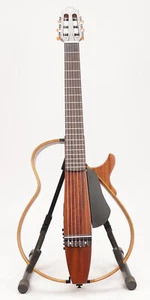 Yamaha SLG200N 6-Nylon String Portable Silent Guitar (Right-Handed, Natural) - Picture 1 of 6