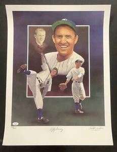 Lefty Gomez Signed Poster 18x24 Yankees Autograph LE Christopher Paluso HOF JSA - Picture 1 of 4