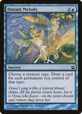 Distant Melody [Morningtide] - Magic the Gathering MTG Nonfoil Foil