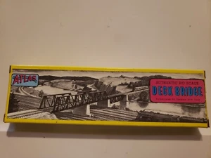 Atlas Tool Co. Auténtico kit de puente de cubierta a escala HO #84, NUEVO DE LOTE ANTIGUO - Imagen 1 de 2
