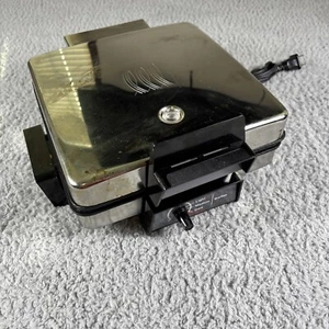 VTG Toastmaster Waffle Maker Reversible Designs Griddle 290B Tested Working - Picture 1 of 9