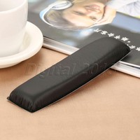 1 Piece Black Leatherette And Foam Headband 13.6×3.4×1.2cm Cover Old Cushion