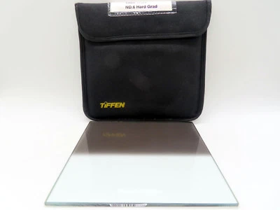 Tiffen 6.6x6.6 Clear/ND. 6 Hard Edge Filter 2 Stop Grad - Clear/Neutral Density - Image 1 of 4