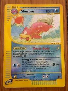 Slowbro - Aquapolis - Pokemon TCG - 33/142 - Imagen 1 de 2