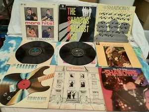 THE SHADOWS - 7 LP JOBLOT INCL HANK MARVIN/MORE HITS/GREATEST HITS/HITS UP YOUR - Picture 1 of 19