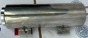 Aftermarket Reservoir Tank Overflow Can Polished Aluminium 1L Supra Civic Evo - Picture 1 of 4